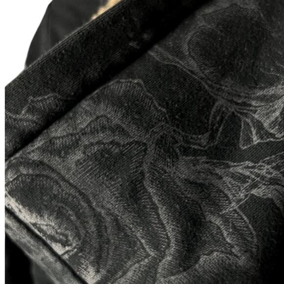 Vintage Y2K Women's Fox Racing Fox Riders Company Zip-Up Sherpa Hoodie - Small - Picture 7 of 8